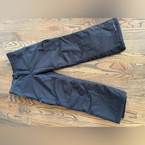 black columbia ski pants youth 14-16 but fit a women’s small